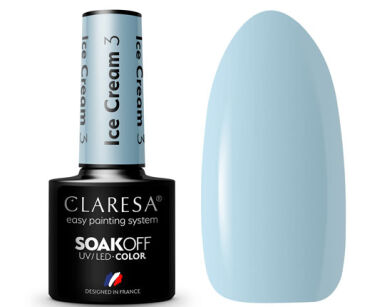 Claresa Lakier Hybrydowy 3 Ice Cream 5 ml