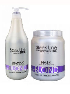 Stapiz Violet Blond zestaw szampon maska 1000 ml