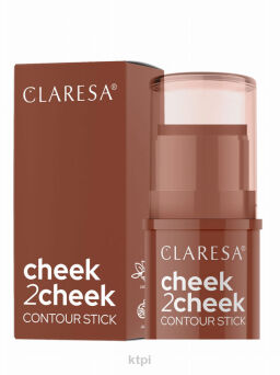 Claresa Cheek2Cheek Kremowy bronzer w sztyfcie Neutral Sand 01 6 g