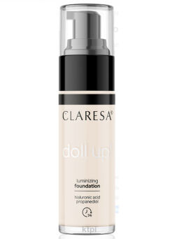 Claresa Doll Up! Podkład Rozświetlający 01 30ml