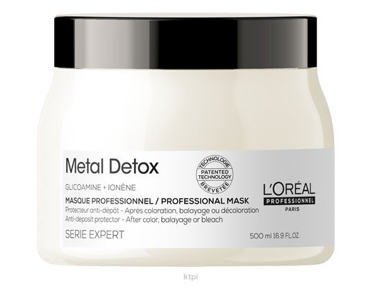 Loreal Metal Detox maska z glikoaminą 500ml
