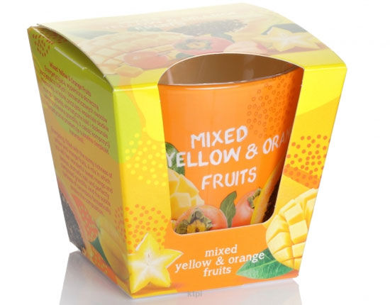 Bartek Candles Tropical Twist Yellow Świeca Zapachowa 115 g
