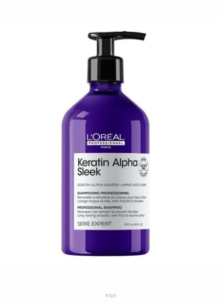 L`Oreal Professionnel Keratin Alpha Sleek Szampon 500 ml