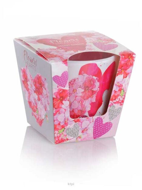 Bartek Candles Flowers Hearts Secret Garden Świeca 115 g