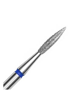 Staleks PRO Frez diamentowy płomyk (ostry) niebieski FA11B023/8 2,3/8 mm