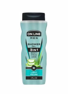 ON LINE men żel pod prysznic 3 w 1 Light Azure 410 ml