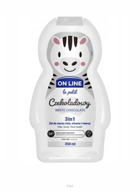 On Line Le Petit Biała Czekolada 3w1 Żel Do Mycia Dla Dzieci 350 ml