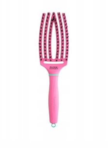 Olivia Garden Finger Brush Combo Szczotka Lollipop Pink Medium