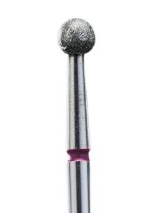 STALEKS PRO Frez diamentowy kulka czerwona FA01R035 3,5 mm