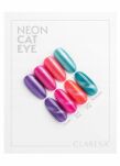 Claresa Lakier Hybrydowy Cat Eye Neon Turquoise 5 g - 2