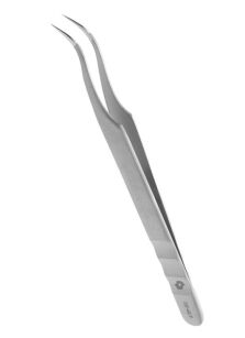 Staleks Pro Expert pęseta do przedłużania rzęs skośna TE-41/1