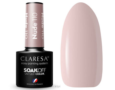 Claresa Lakier Hybrydowy 110 Nude 5 ml