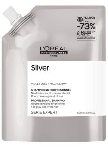 L’Oréal Professionnel Silver Szampon do Włosów Siwych i Rozjaśnianych 500ml