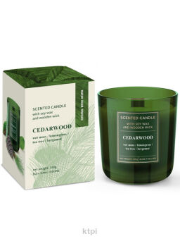 Bartek Cedarwood Oriental Wood Świeca Sojowa 150g
