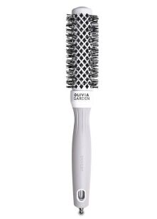 Olivia Garden Expert blowout shine szczotka do modelowania white&gray 35 mm