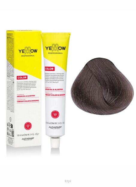 Yellow Professional Alfaparf Color Permanent farba do włosów KOLOR 7.21 100 ml