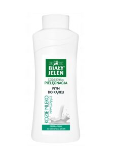 BIAŁY JELEŃ płyn do kąpieli i pod prysznic kozie mleko 750 ml