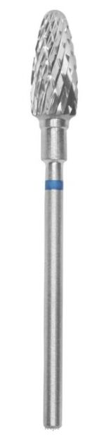 Staleks Frez z węglika Płomień niebieski 6/14 mm