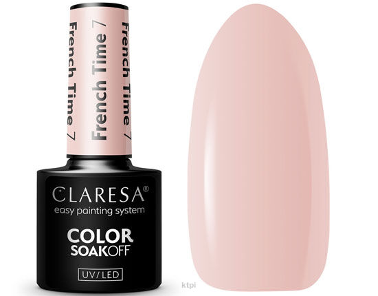 Claresa Lakier Hybrydowy 7 French Time 5 ml