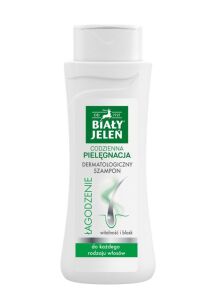BIAŁY JELEŃ szampon do włosów i skóry głowy dermatologiczny łagodzący 300ml