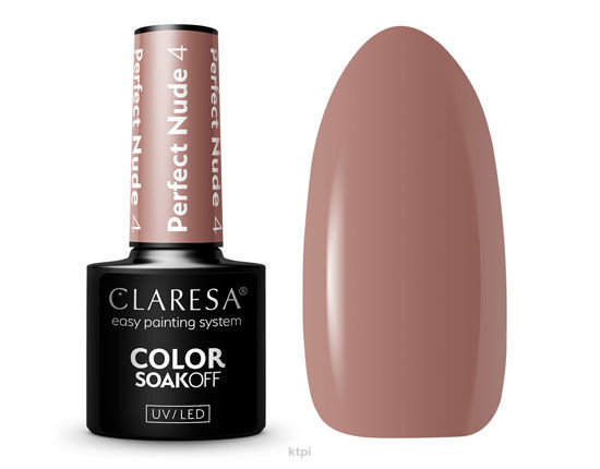 Claresa Lakier Hybrydowy 4 Perfect Nude 5 ml