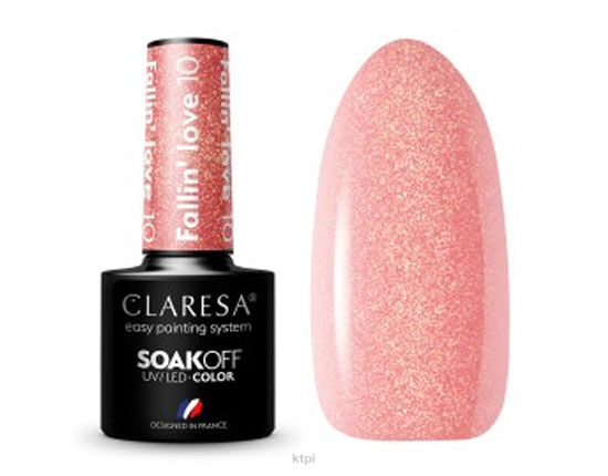 Claresa Lakier Hybrydowy 10 Fallin' Love 5 ml