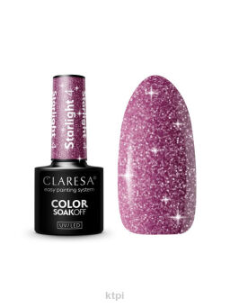 Claresa Lakier Hybrydowy UV/LED Starlight 4 5 g