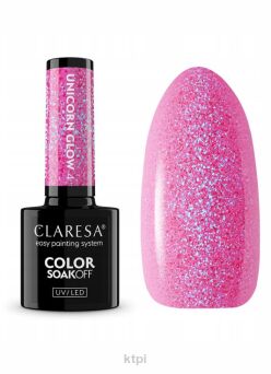 Claresa lakier hybrydowy półtransparentny Unicorn Glow kolor 4 5 g