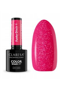 Claresa Lakier Hybrydowy 4 Funky Disco 5 ml