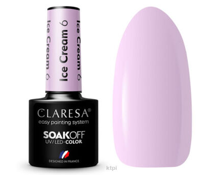 Claresa Lakier Hybrydowy 6 Ice Cream 5 ml