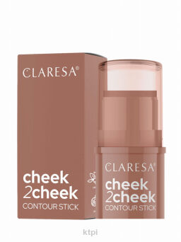 Claresa Cheek2Cheek Kremowy bronzer w sztyfcie Milk Choco 02 6 g