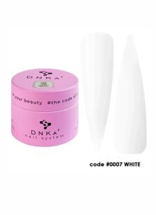 DNKA Jelly Gel Żel do paznokci kolor 0007 white 15g