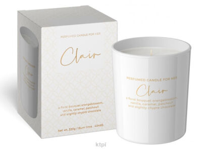 Bartek Candles Świeczka For Her Clair 220g