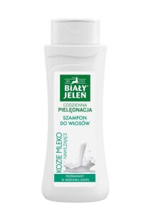 BIAŁY JELEŃ szampon do włosów kozie mleko nawilżający 300 ml