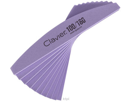 Clavier Polerka do paznokci 100/180 fiolet 10 szt