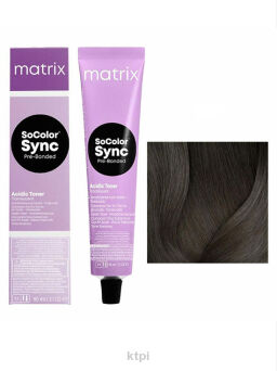 Matrix SoColor Sync PreBonded farba ton w ton 4 T