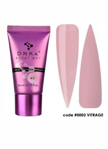 DNKA żel akrylowy  kolor 0002 vitrage w tubce 30 g
