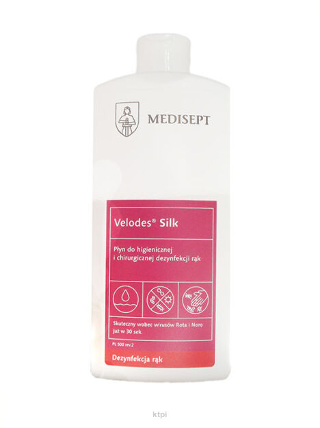 Medisept Płyn Dezynfekujący Velodes Silk 500 ml