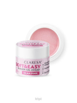 Claresa Soft & Easy Żel Budujący Glam Pink 12 g