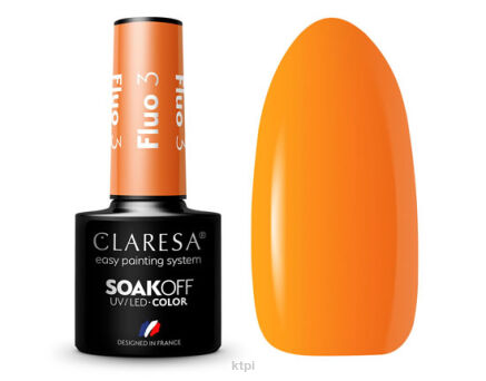Claresa Lakier Hybrydowy 3 Fluo 5 ml