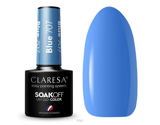 Claresa Lakier Hybrydowy 707 Blue 5 ml