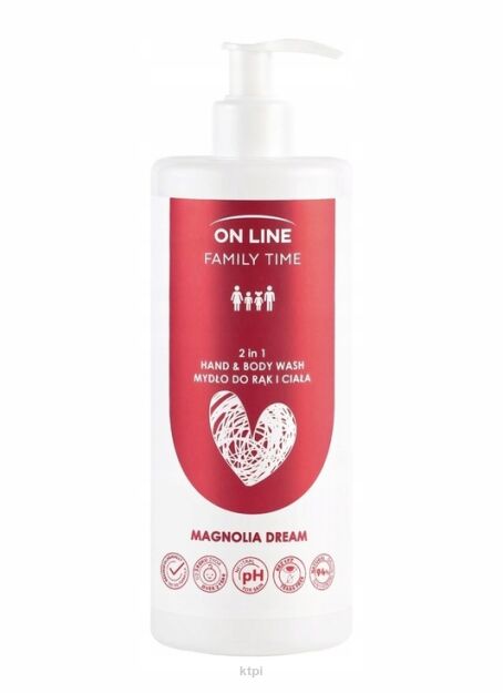 ON LINE Mydło do rąk i ciała 2 w 1 Magnolia Dream 500 ml