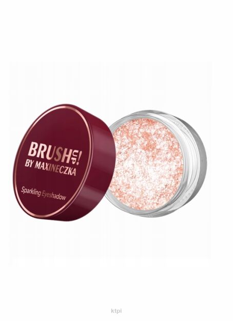 BRUSH UP! BY MAXINECZKA Błyszczący cień do powiek - 02 Peach Gold