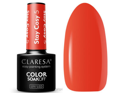 Claresa Lakier Hybrydowy 5 Stay Cosy 5 ml