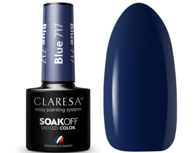 Claresa Lakier Hybrydowy 717 Blue 5 ml
