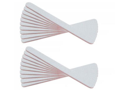 Pilnik do paznokci Prosty Zebra 180/240 100 sztuk