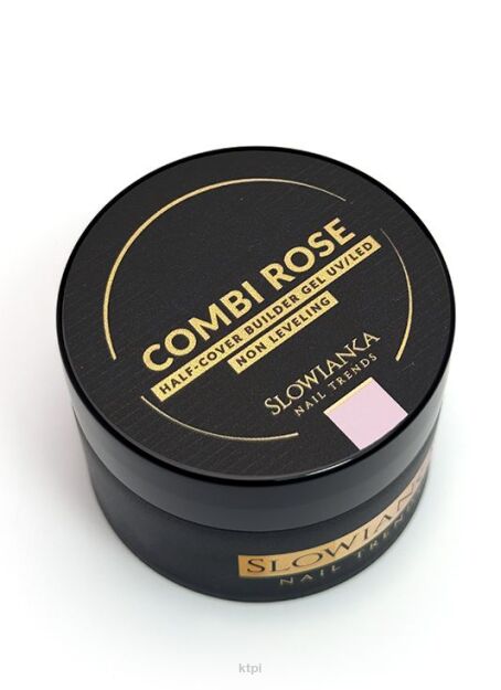 Slowianka Gel Non-Leveling Combi Rose Half Cover 50g żel budujący