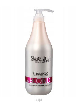 Stapiz Sleek Line Szampon Jedwab Blush Blond 1000