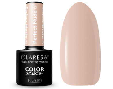 Claresa Lakier Hybrydowy 6 Perfect Nude 5 ml