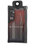 Staleks Pro Expert pęseta do przedłużania rzęs skośna TE-40/11 - 4